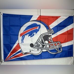 Buffalo Bills Football Flag 5x3Ft.